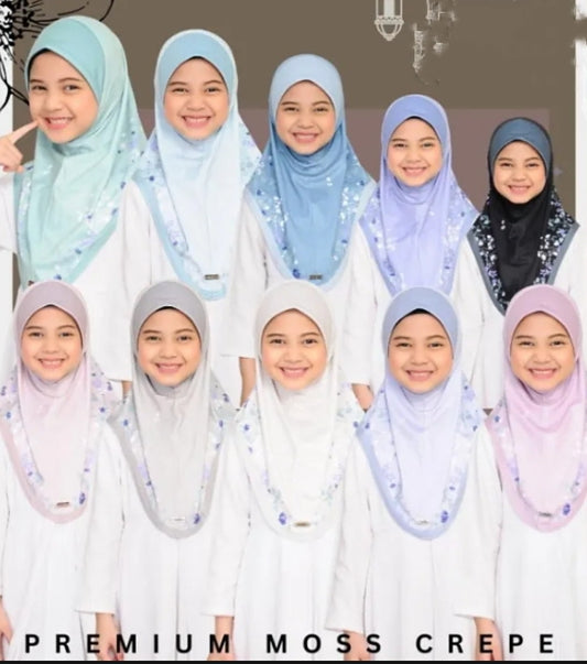 Malaysian instant scarves
