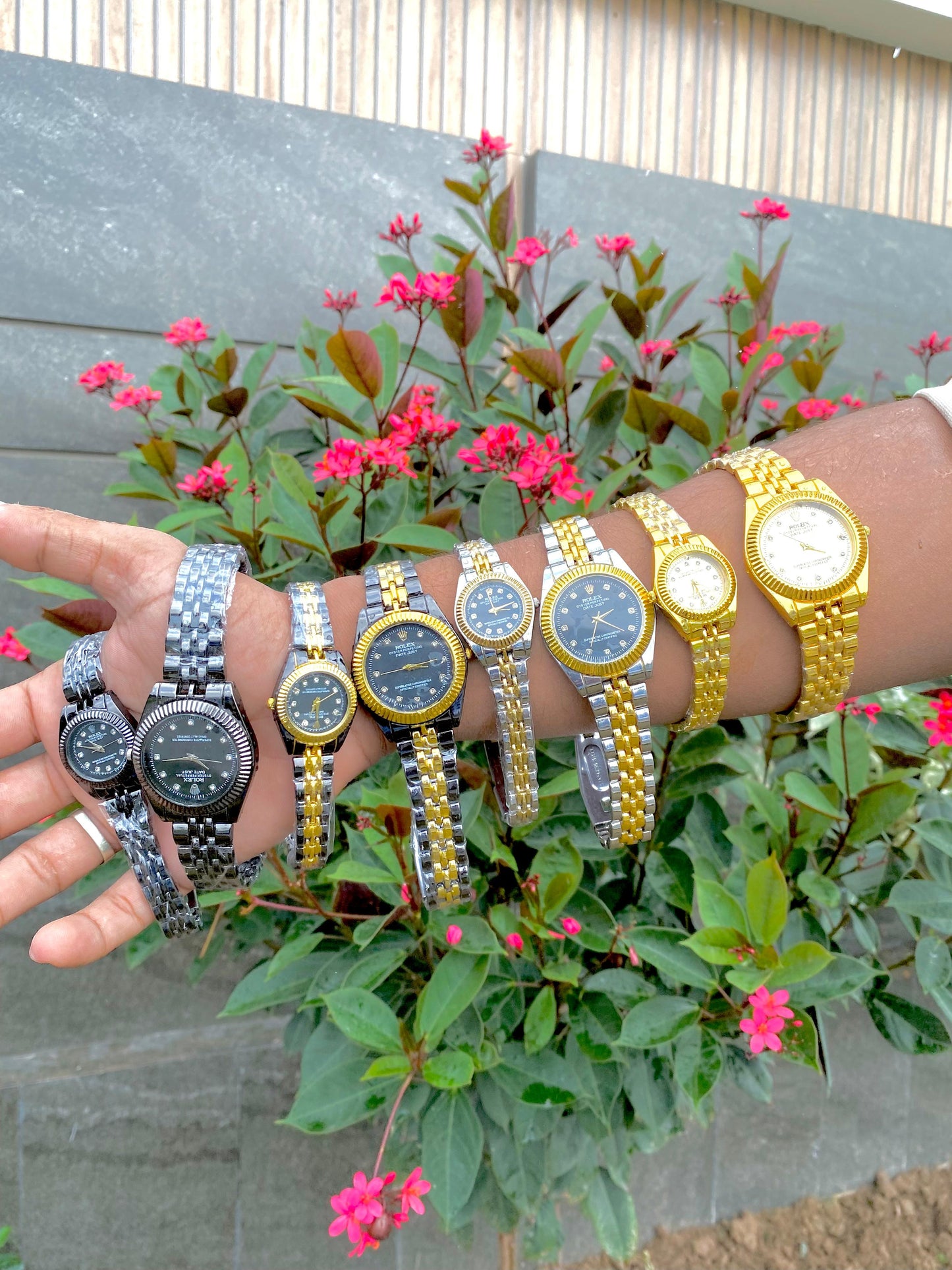 Luxury Couple Wrist Watch Set – Elegant His & Her Matching Timepieces